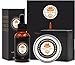 Mens gifts for Men Beard Care Grooming Kit Sandalwood Scented Beard Conditioner Oil Beard Butter + Mustache + Beard Balm Softener for Styling Shaping & Growth