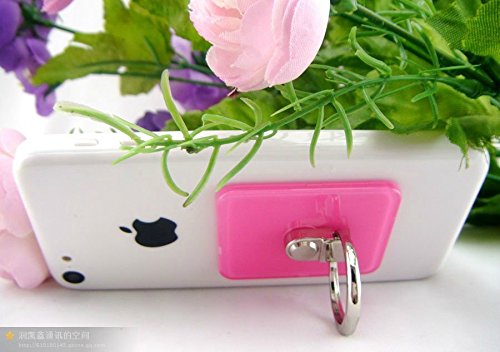 MOSTOP Anti-theft Swivel Finger Mate Strap Holder Cradle Mount Mobile Smartphone Cell Phone Accessories for iPhone 5 iPhone 5s iPad Mini iPad Air Sumsung HTC GPS PDA (Pink)