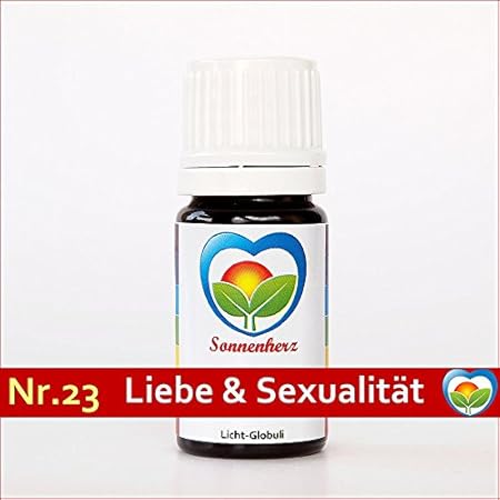 Energetische & feinstoffliche Sonnenglobuli Nr. 23 LIEBE & SEXUALITÄT von Sonnenherz - Informierte Globuli, Globulis, Lichtgl
