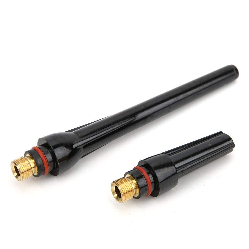 31PCS TIG Welding Torch Kit with Assorted Size Gas Lens Collet Body 6# 7# 8# 10# 12# Ceramic Nozzle Glass Cup for TIG Welding Projects - Image 5