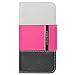 Fosmon CADDY-TRI Leather Wallet Flip Case for iPhone 6 (4.7