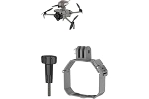 YUULNMOP Action Camera Mount Holder for DJI Mini 5 Pro, Camera Mount Top Carry Extension Bracket with 1/4 Screw Tripod Mount 