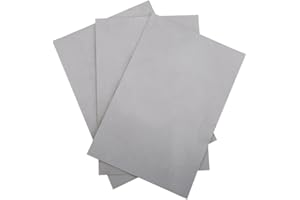 Dinghy Repair Kit Hypalon Repair Kit PVC 3Pcs PVC Repair Patches Kit Set for Inflatable Raft Boat Canoe Kayak (Grey)