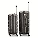 Samsonite Invoke Hardside Luggage with Spinner Wheels, Black, 2-Piece Set (20/24)
