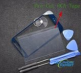 Blue Front Outer Screen Glass Lens for Samsung Galaxy S5 Sports G860P+Pre-cut OCA Tape+Tools