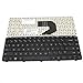 S-Union New Black Notebook US Keyboard for HP 430 431 435 630 631 635 636 450 455 650 655 Pavilion G4 G6 COMPAQ CQ43 CQ43-100 2000 2000-410US 2000-350US 2000-210US 2000-240CA 2000-100 2000-200