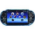 Cosmos Light Blue protection hard case cover Compatible with PS VITA 1000, Fits for Oval Start & Select button only