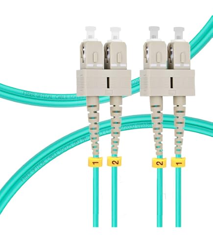 C2G 2m SC/SC OM4 LSZH Fibre Patch - Viola - Cavo patch - SC multimodale (M) a SC multimodale (M) - 2 m - fibra ottica - duplex - 50/125 micron - OM4 - viola