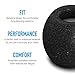 Comply Comfort Plus Tsx-100 Memory Foam Earphone Tips, Fits Etymotic, Klipsch, Westone & More (Small, 3 Pairs), Black