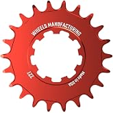 Wheels Manufacturing Solo-Speed Cog - 22t, Fits Solo-Spline and Solo-XD Kits, Red