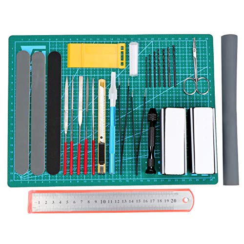 WiMas 25 STÃCKE Gundam Modeler Builder's Tools Craft Set Kit, Bastelset für den Einfachen Modellbau