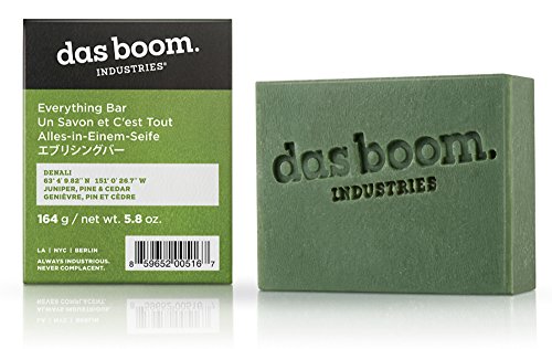 Das Boom Everything Bar Soap 5.8 Oz - Denali (Juniper, Pine, & Cedar)