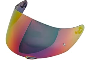 TAOHOM K1 Helmet shield Replacement,K5 Motorcycle Helmet Visor Compatible with AGV K1 K3SV K5 (Revo Rose Red)