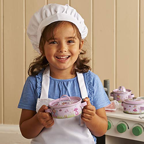 Wobbly Jelly 'Fairy Tale' Kids Kitchen Set 11 pc Toy Pots and Pans