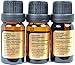 3 Essential Oil Blends Gift Set - ( Anxiety Relief, Uplifting Energizing, Relaxation Blend ) - 100% Natural Pure Undiluted Therapeutic Grade for Aromatherapy, Scents & Diffuser - Depression, Calming