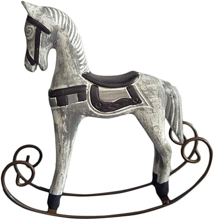 vintage wooden horse