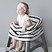 Kids N’ Such Baby Car Seat Cover Car Seat Canopy & Nursing Cover, Black & White Stripes + Dots