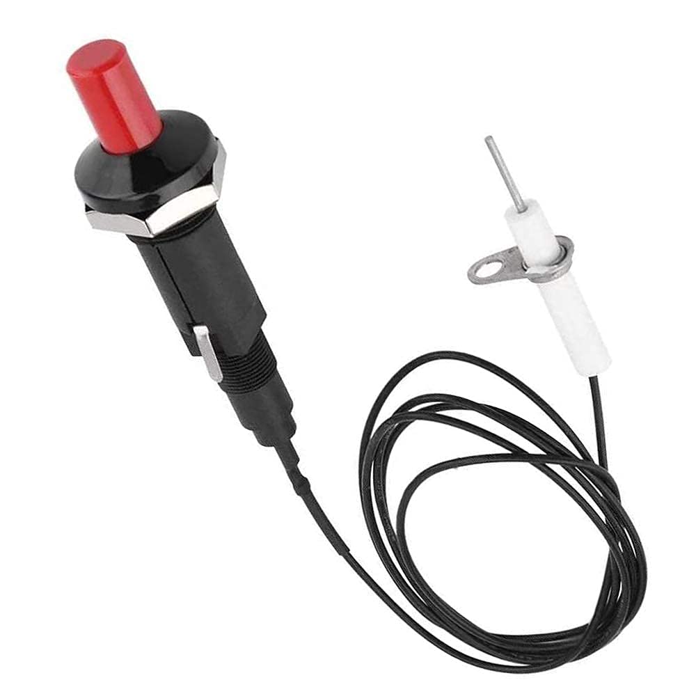 Push Igniter Piezo Igniter Grill Igniter Kitchen Lighter​ iezo Spark Ignition with 1 m Cable for Gas Fireplace Gas Heater Lgniter