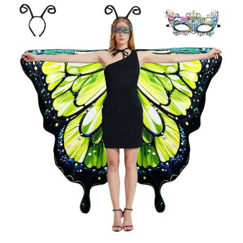 Double Sided Butterfly Costume for Women, Halloween Costumes Butterfly Wings for Women Adults, 011 at Amazon