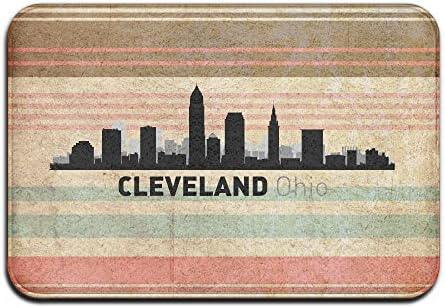 Cleveland Ohio Indoor/Outdoor Doormat 2416 Inch