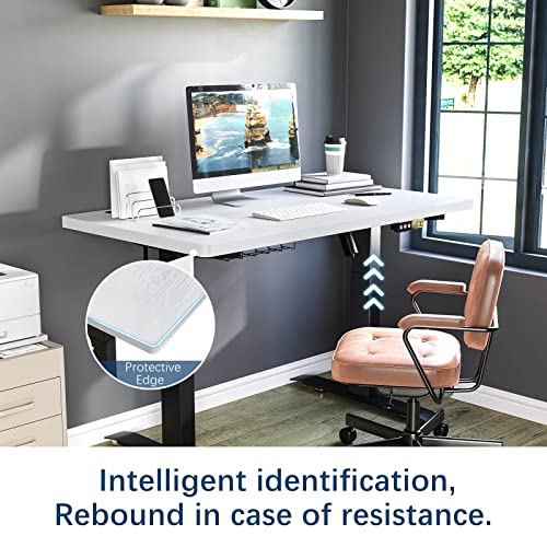 WULEITEX Electric Standing Desk, 40 x 24 Inches Adjustable Height Desk