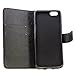 iPhone 6/6S Case, Jenny Shop Fashion Style PU Leather Flexible Stand Feather with Built-in Card Slots Cash Pocket Flip Cover Magnetic Closure Cover Case for Apple iphone 6/ iPhone 6S (Game Boy)