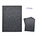 TroyStudio Acoustic Panel - Soundproofing & Sound Absorbing Panel - Super Dense Thick Polyester Fiber Board - Multiple Colors & Sizes - PACK of 6 (400 X 300 X 12 mm, Gray)