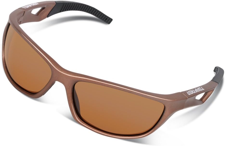 Unisex Polarised Sports Sunglasses, Tsafrer Glasses for Men and Women Cycling, Driving, Running, Golf with Unbreakable Tr90 Frame