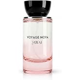 QAWAFI Voyage Nova Eau de Parfum for Women, Lychee Bergamot, Rose Peony Cocoa Blossom, Elegant Patchouli, Long Lasting Spring Fall Perfume, 50ml &amp;1.7fl oz