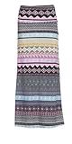 Gravity Threads Women's Fashion Designer Pattern Maxi Skirt, Another C95