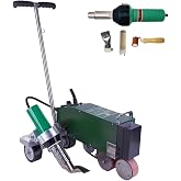 230V 4200W TPO Waterproof Coil Hot Air Welding Machine Roof PVC Edge Sealing Electric Fusion Welding Automatic Crawling Welder Membrane Edge Welding 40mm