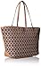 It Girl 9s Jacquard Ava Patchwork Tote Bag, BROWN-KHAKI/TRUFFLE/BEIGE/SHRIMP/SNOWPETAL, One Size
