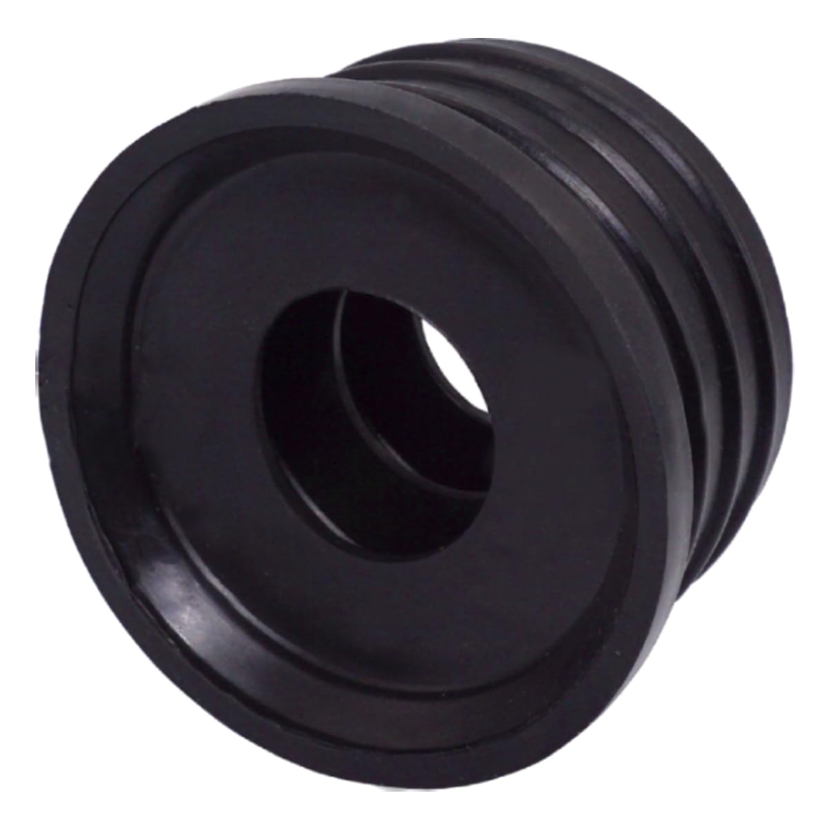 SKIR'CO Black 50 x 25 mm Rubber Pipe Connector and Adaptor, Reducer for Drain Pipe