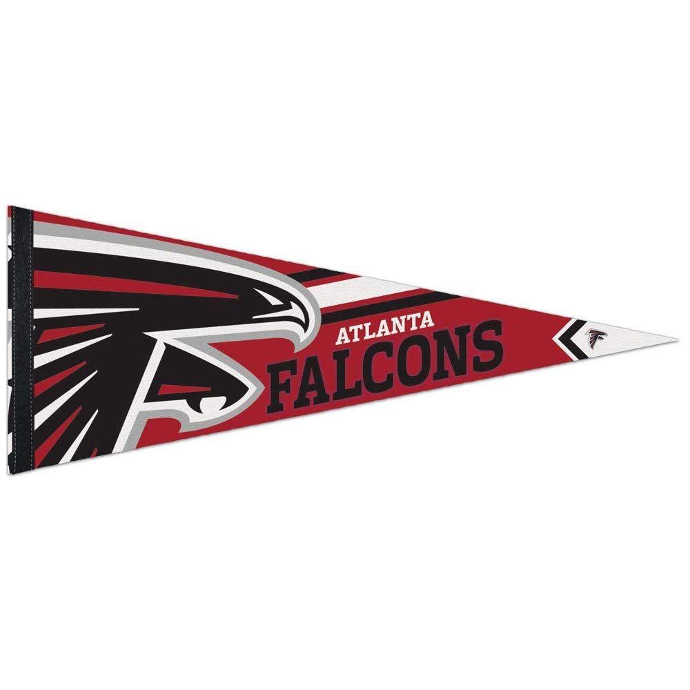 NFL 14495115 Atlanta Falcons Premium Pennant, 12" X 30"