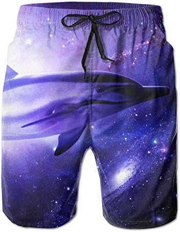 Shark Men's Beach Shorts Bathing Suits Summer Tropical Quick Dry Sports Shorts Size XXL Novelty