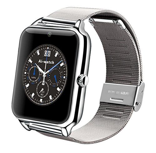 For Z50 Bluetooth Smart Watch,Outsta 3.0 NFC Pedometer Anti Lost Support SIM Smart Watch For iPhone 6s silver