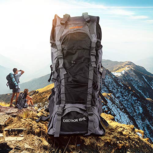 AUTOPDR Hiking Backpack,70L Large Trekking Bag, Capacity Outdoor Camping Backpack, Professional Multifunctional Hiking Gear Hiking Camping Rucksack