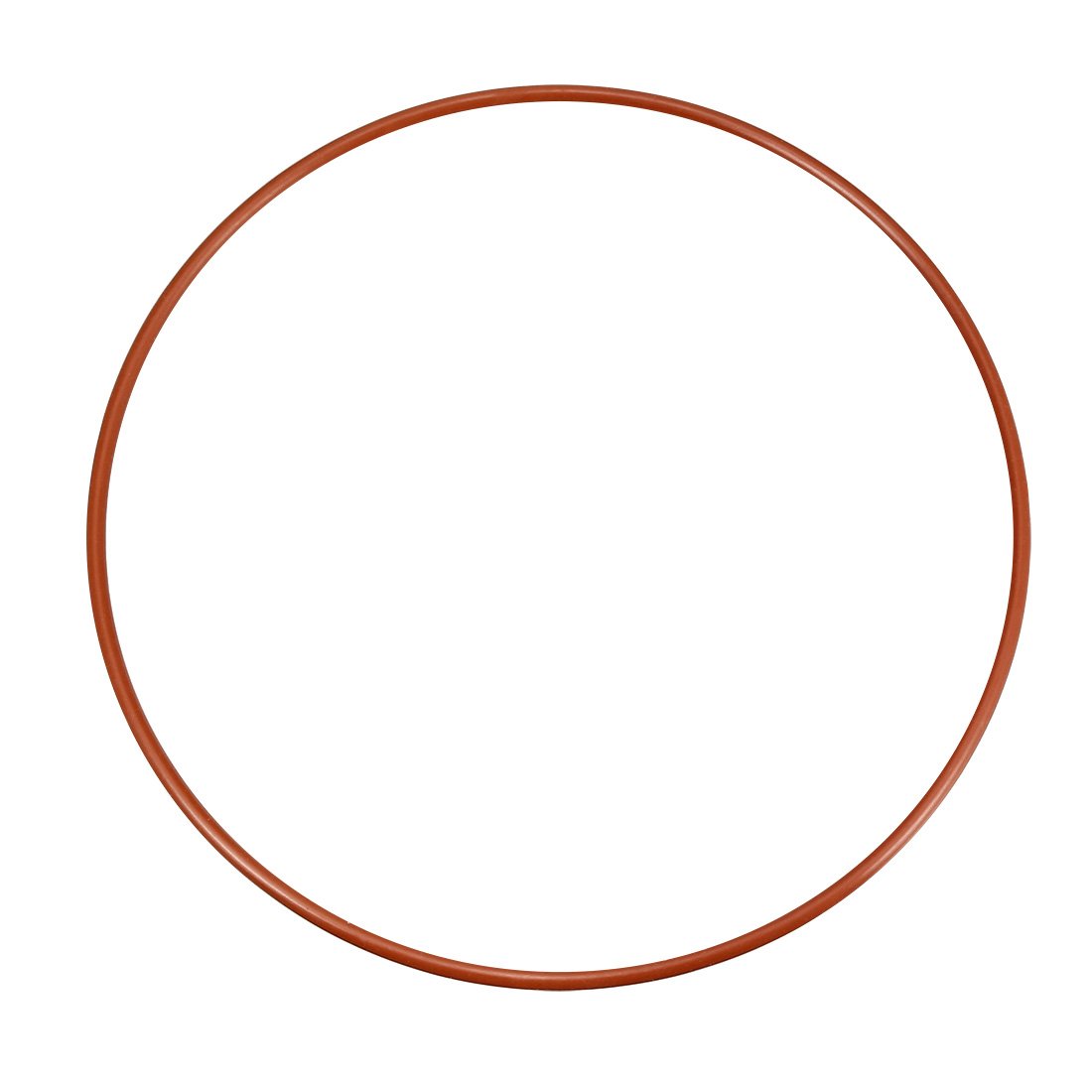 sourcingmap Silicone O-Ring, 165mm OD, 158mm ID, 3.5mm Width, VMQ Seal Rings Gasket, Red