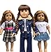 In-style American Girl Doll Clothes Accessories fits Our Generation dolls, Journey Girls and 18-inch dolls