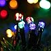 [72ft 200 Led] Solar Outdoor String Lights/ Fairy Outside Lighting Yard Patio Decoration, 8 Mode (Steady, Flash), Waterproof, Garden Decor, Halloween, Christmas, Tree, Party, Holiday (Multi-Color)