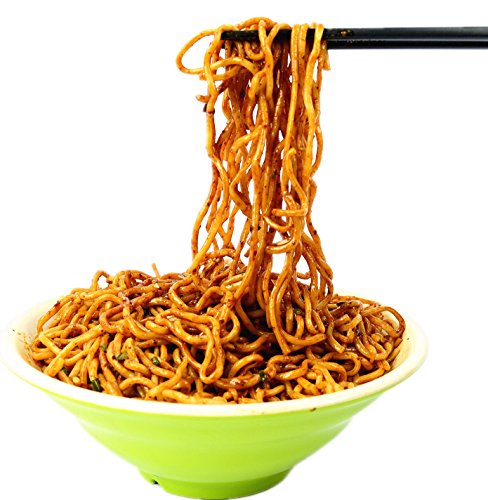 Soeos Hot-Dry Instant Noodles, 2 packs original, Wuhan Specialty Fresh Instant Noodles, Chinese Instant Ramen Noodles.