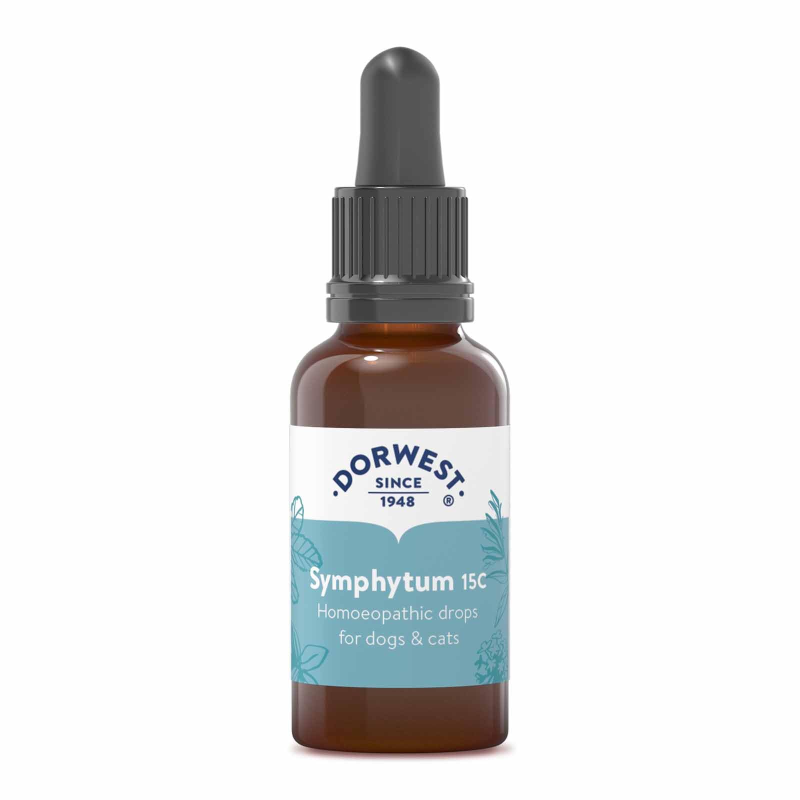 Dorwest Herbs Symphytum 15C Homoeopathic Liquid Remedy for Dogs & Cats - 15ml