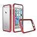 RhinoShield iPhone 6s Case [CrashGuard 2.0] Bumper [11 Ft Drop Tested] No Bulk [Shockproof Technology] Thin Lightweight Protection - Slim Rugged Cover - Also fits iPhone 6 - [Coral Pink]