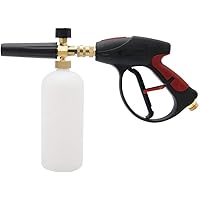 Twinkle Star 3000 PSI High Pressure Washer Gun Snow Foam Lance Cannon Foam Blaster with M22-14mm Thread