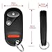 BESTHA 2 Keyless Entry Remote Key Fob Replacement for Honda Pilot Civic EX LX DX NHVWB1U523 NHVWB1U521