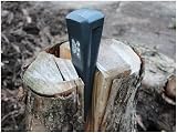 Faithfull FAILSW8S Twisted Super Log Splitting Wedge 200mm Grey view 3