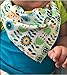 Baby Bandana Bibs with FREE TOWEL GIFT by MAKETE Unisex Kids, Premium 8 Pack Soft Cotton Organic Bib Set For Boys and Girls, Baby Shower Gift Set for Baby Teething, Drooling and Eating