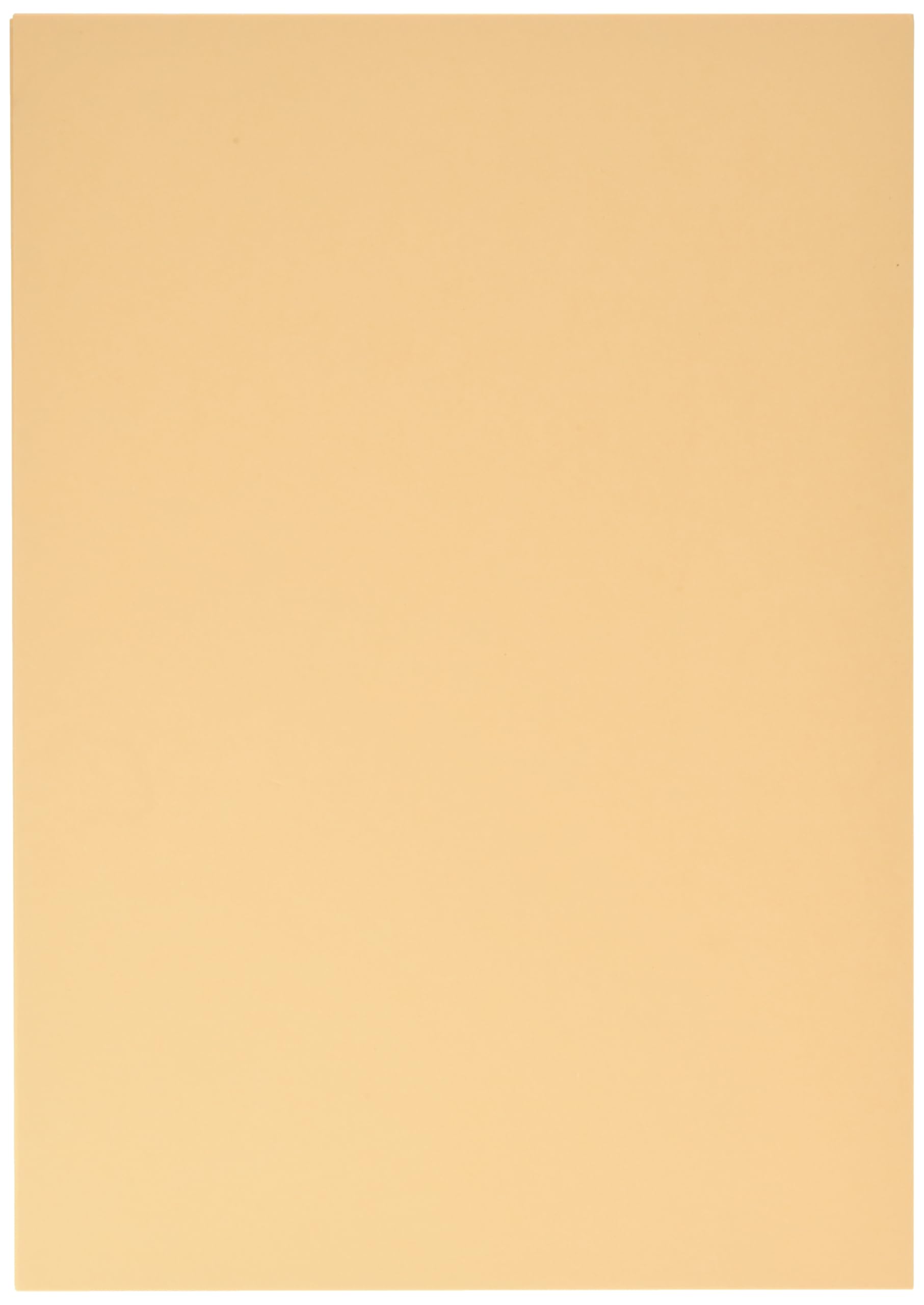 Clairefontaine - Ref 97464C - Maya Coloured Smooth Drawing Paper (Pack of 25 Sheets) - 270gsm Paper - A4 (29.7 x 21cm) - Apricot Colour - Deep Dyed, Acid Free, pH Neutral
