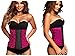 Ann Chery Women's Faja Clasica Animal Print Workout Waist Cincher, Fuchsia, Large/36