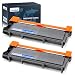 OfficeWorld Compatible Toner Cartridge Replacement for Brother TN660 TN-660 TN630 for Brother HL-L2340DW HL-L2380DW HL-L2300D DCP-L2540DW MFC-L2700DW MFC-L2740DW DCP-L2520DW Printer (Black, 2-Pack)